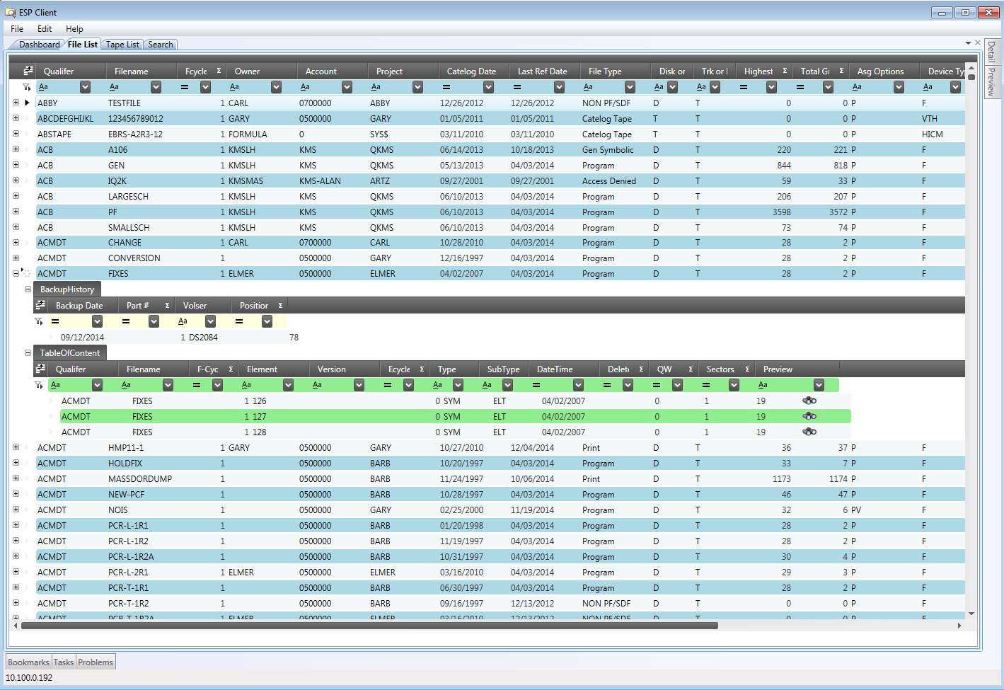 File List